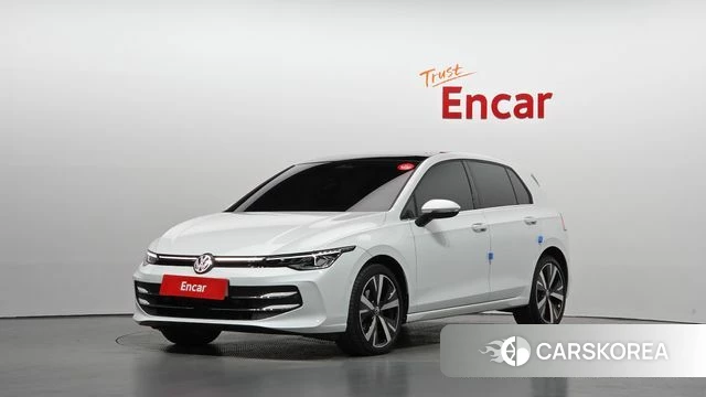 Volkswagen Golf 8th Generation 2025 Белый из Кореи