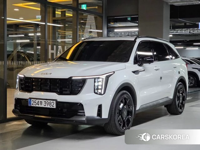 Kia The New Sorento 4th Generation 2025 Белый из Кореи