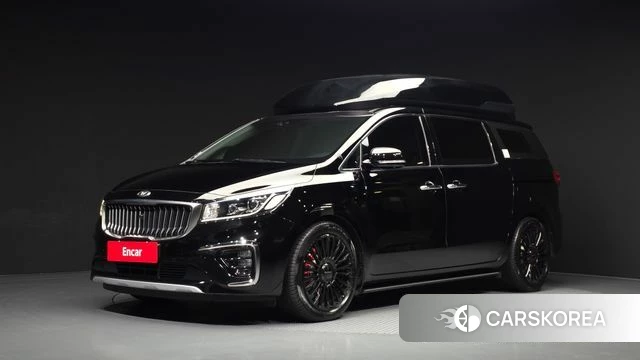 Kia The New Carnival 2019 Черный из Кореи
