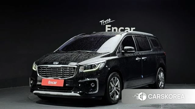 Kia The New Carnival 2019 Черный из Кореи