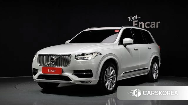 Volvo XC90 second Generation 2018 Белый из Кореи