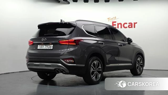 Hyundai Santa Fe TM 2018 Серый из Кореи