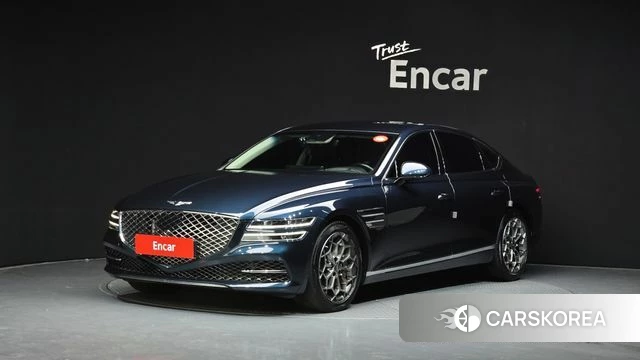 Genesis G80 (RG3) 2021 Синий из Кореи