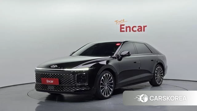 Hyundai Grandeur Hybrid (GN7) 2024 Черный из Кореи
