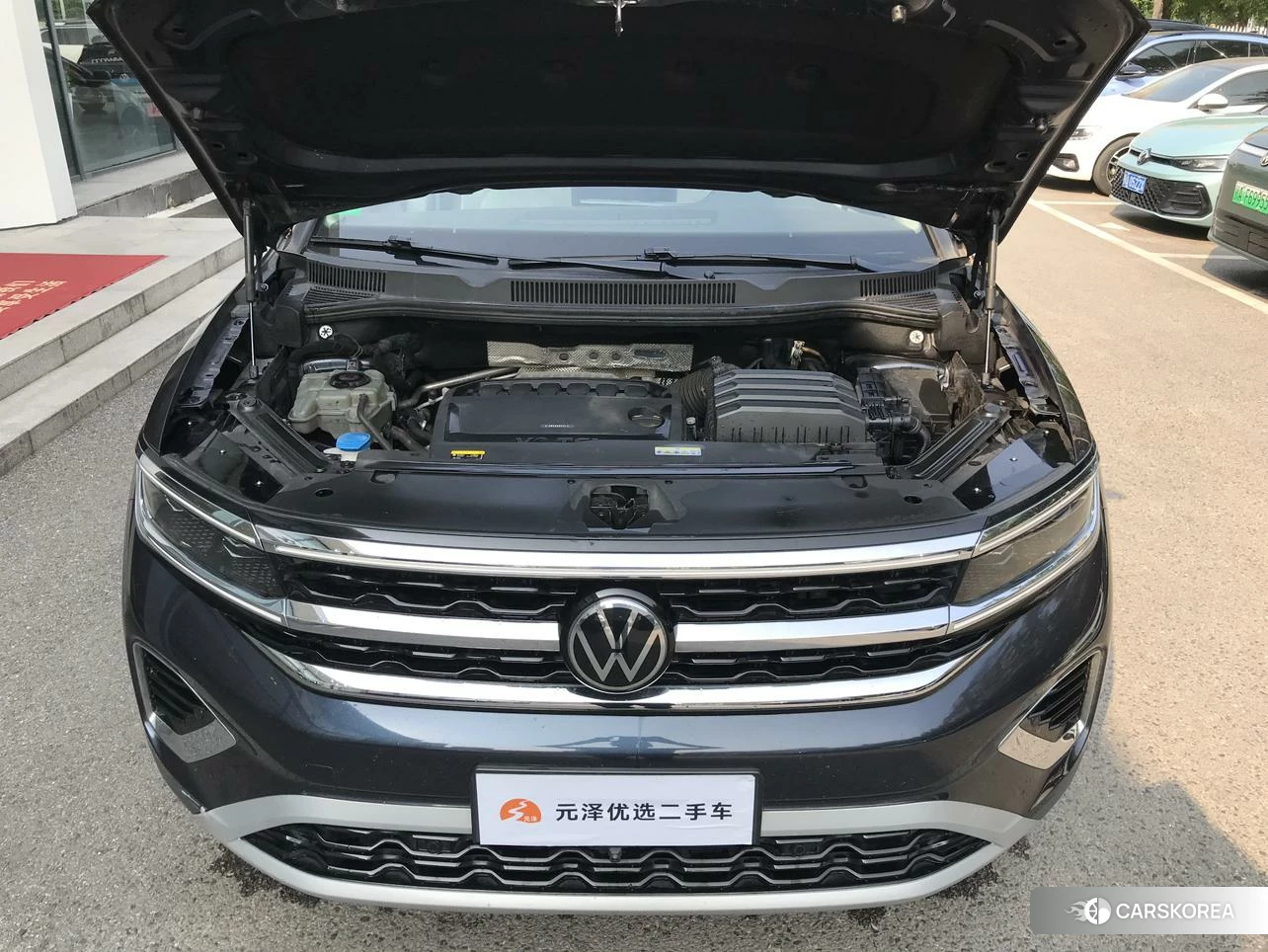 Volkswagen Talagon 2021 Синий из Китая