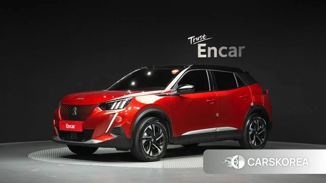 Peugeot e-2008 second generation 2023 Красный из Кореи