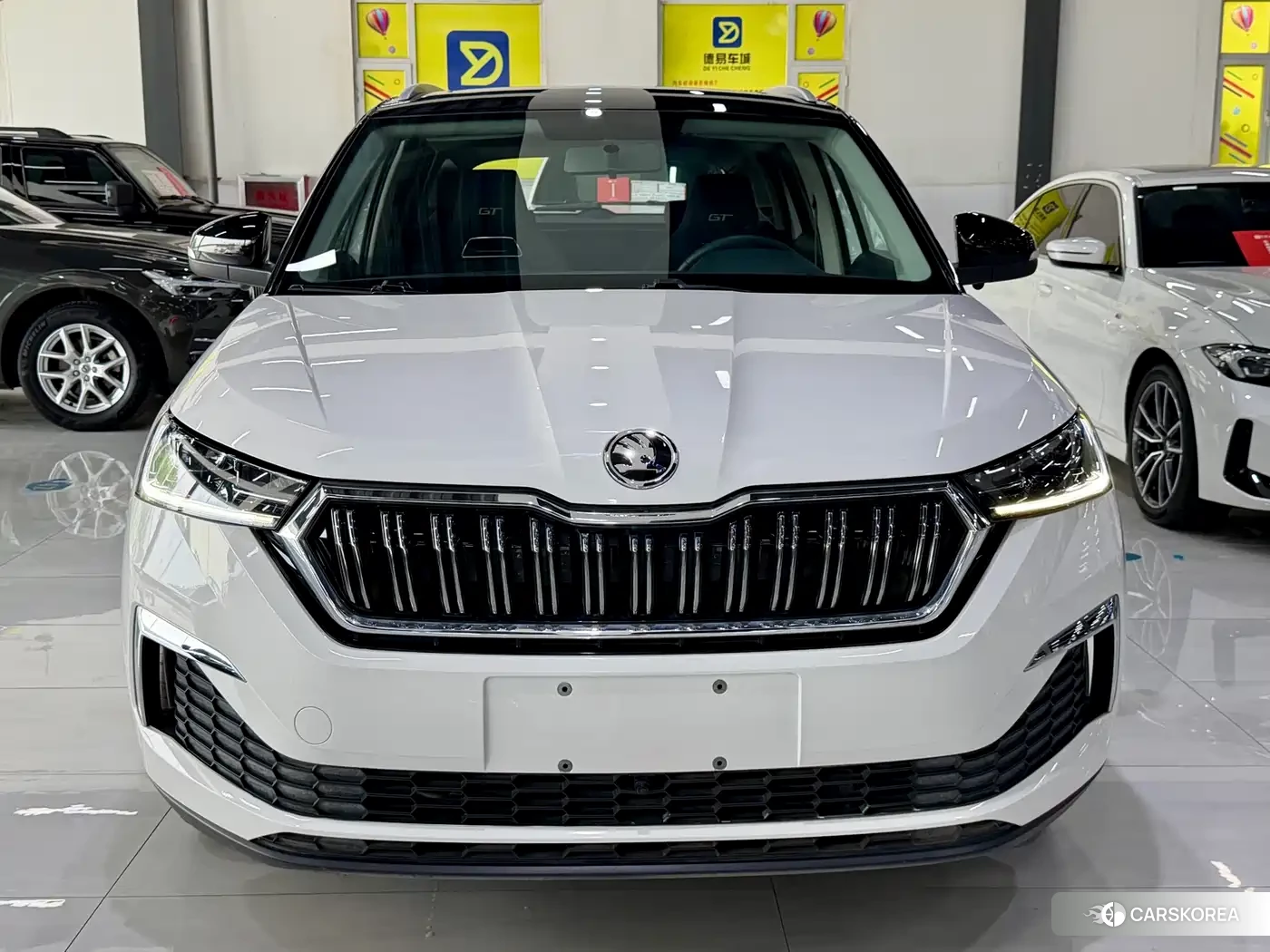 Skoda Kamiq 2023 Белый из Китая