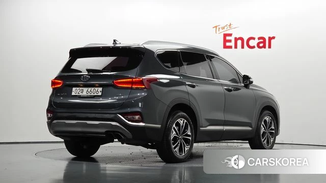 Hyundai Santa Fe TM 2018 Серый из Кореи