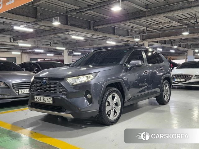 Toyota RAV4 5th Generation 2019 Серый из Кореи