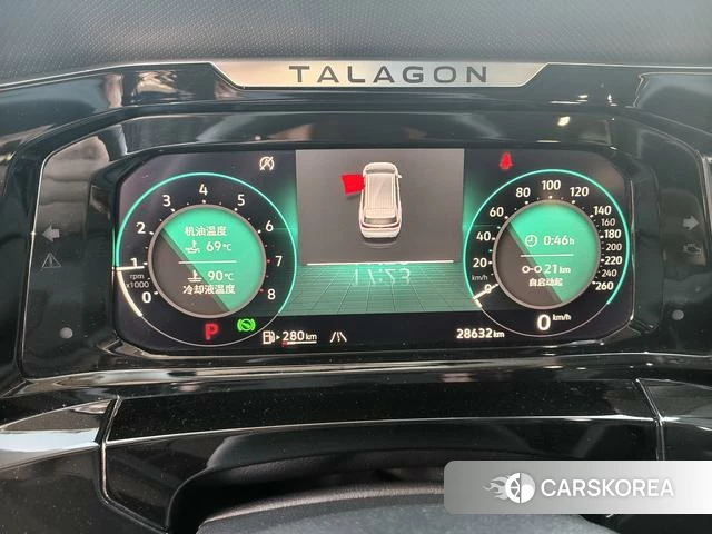 Volkswagen Talagon 2022 Темно-серый из Китая