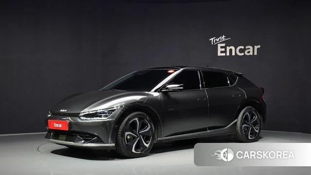 Kia EV6 2021 Черный из Кореи