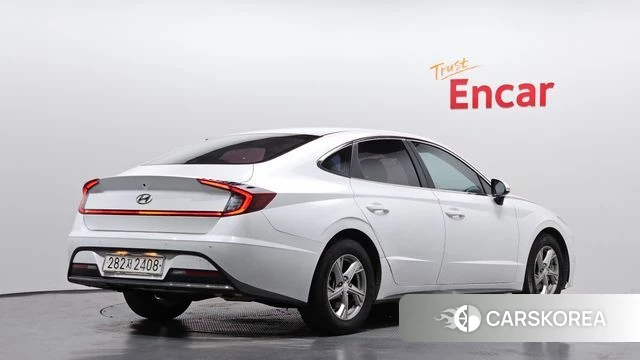 Hyundai Sonata (DN8) 2019 Белый из Кореи