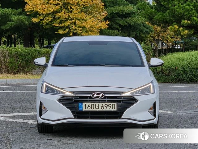 Hyundai The New Avante AD 2019 Белый из Кореи