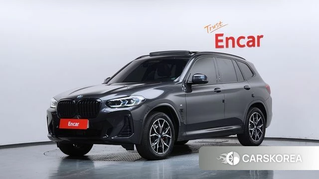 BMW X3 (G01) 2023 Серый из Кореи