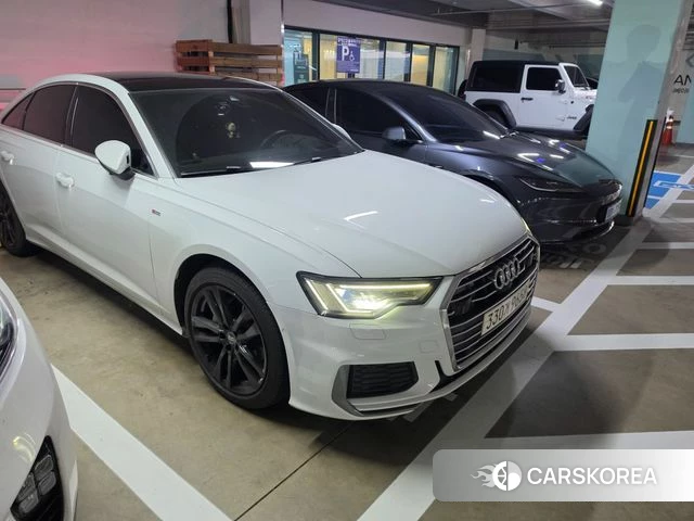 Audi A6 (C8) 2020 Белый из Кореи
