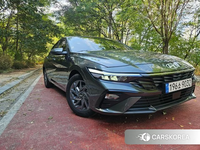 Hyundai The New Avante (CN7) 2024 Серый из Кореи