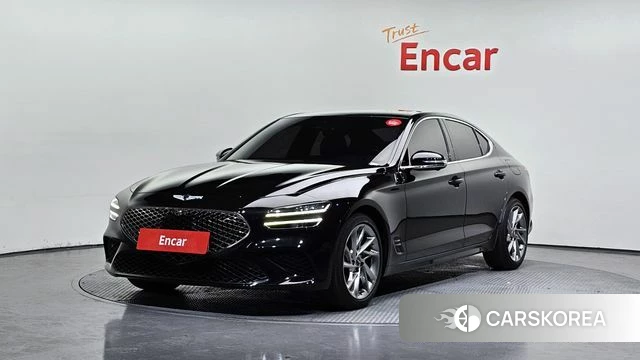 Genesis The New G70 2021 Черный из Кореи
