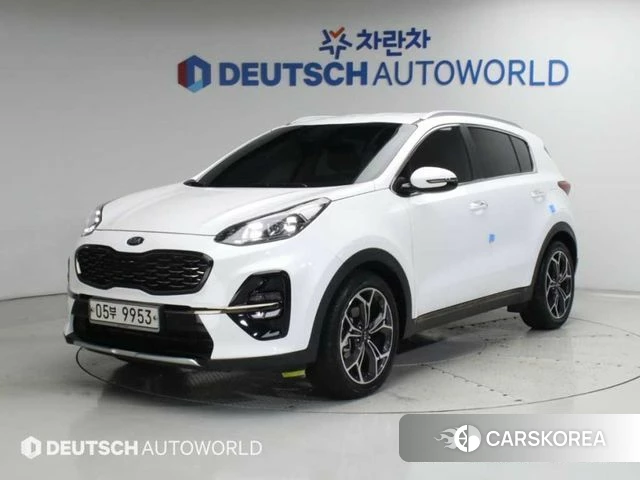 Kia Sportage The Bold 2019 Белый из Кореи