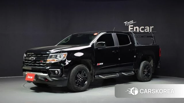 Chevrolet (GM Daewoo) Real New Colorado 2022 Черный из Кореи