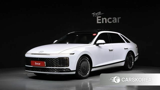 Hyundai Grandeur Hybrid (GN7) 2024 Белый из Кореи