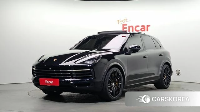 Porsche Cayenne (PO536) 2019 Черный из Кореи