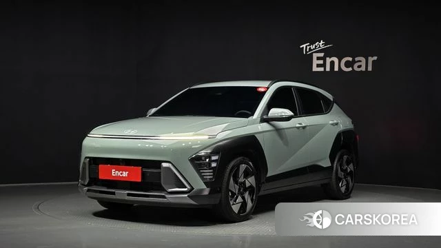 Hyundai Kona (SX2) 2025 Зеленый из Кореи