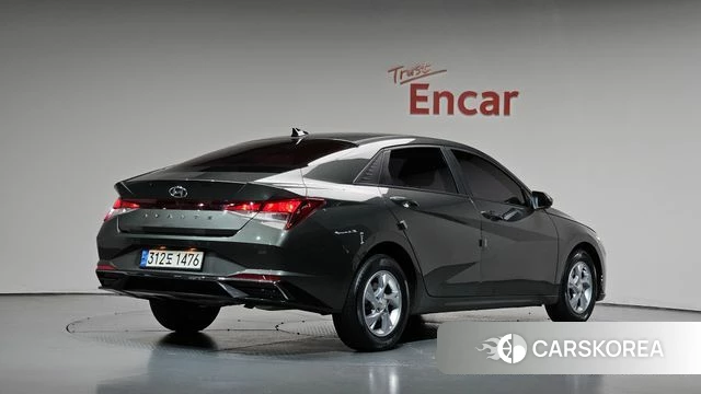 Hyundai Avante (CN7) 2021 Серый из Кореи