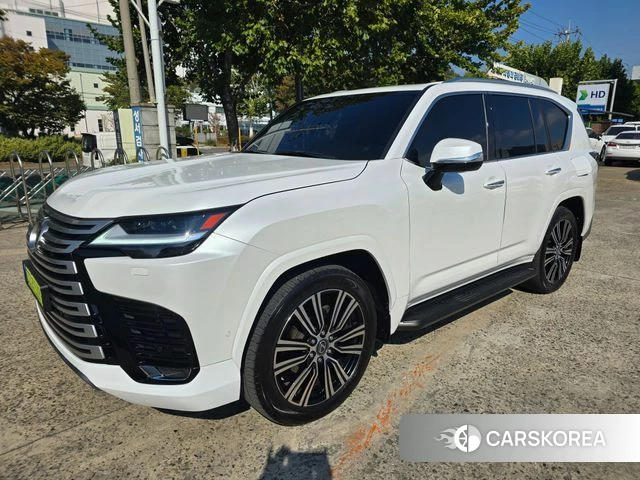 Lexus LX 4th Generation 2025 Жемчужный цвет из Кореи