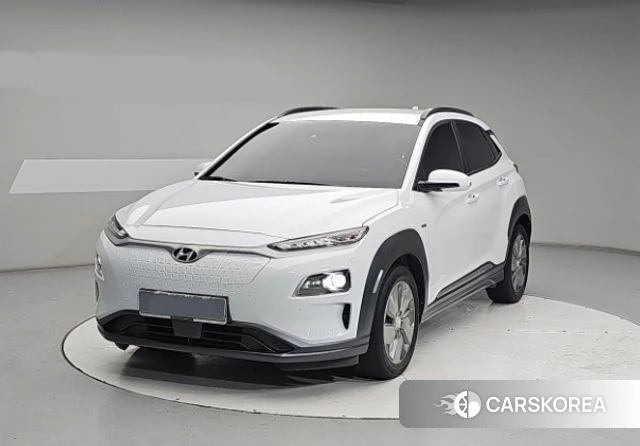 Hyundai Kona Electric 2019 Белый из Кореи