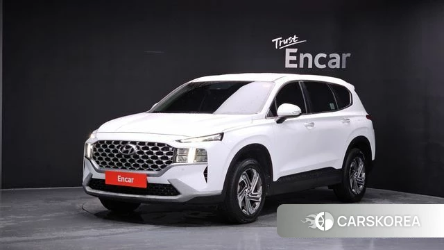 Hyundai The New Santa Fe 2021 Белый из Кореи