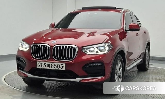 BMW X4 (G02) 2020 Красный из Кореи, фото 2
