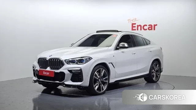 BMW X6 (G06) 2021 Белый из Кореи