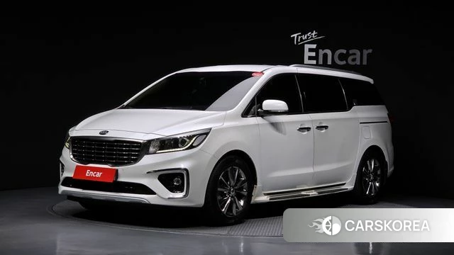 Kia The New Carnival 2018 Белый из Кореи