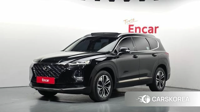 Hyundai Santa Fe TM 2018 Черный из Кореи