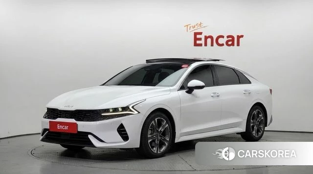 Kia K5 Hybrid 3rd Generation 2023 Белый из Кореи