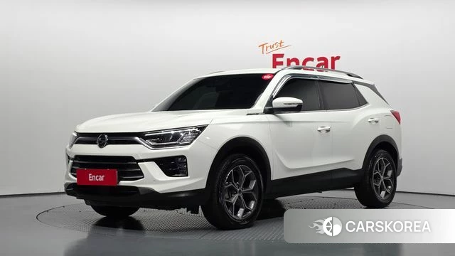 Ssangyong Beautiful Korando 2022 Белый из Кореи