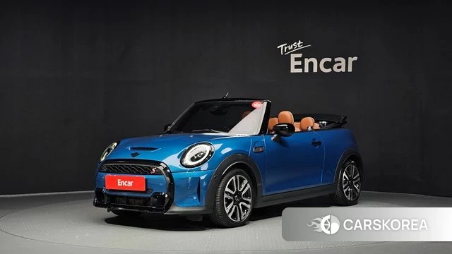 Mini Cooper S Convertible 2023 Синий из Кореи