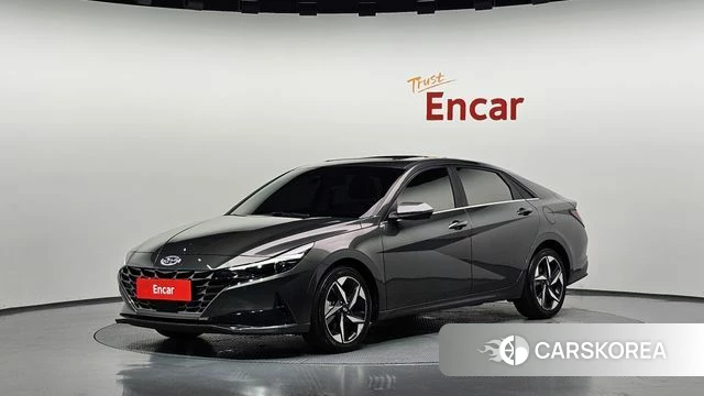 Hyundai Avante (CN7) 2021 Серый из Кореи