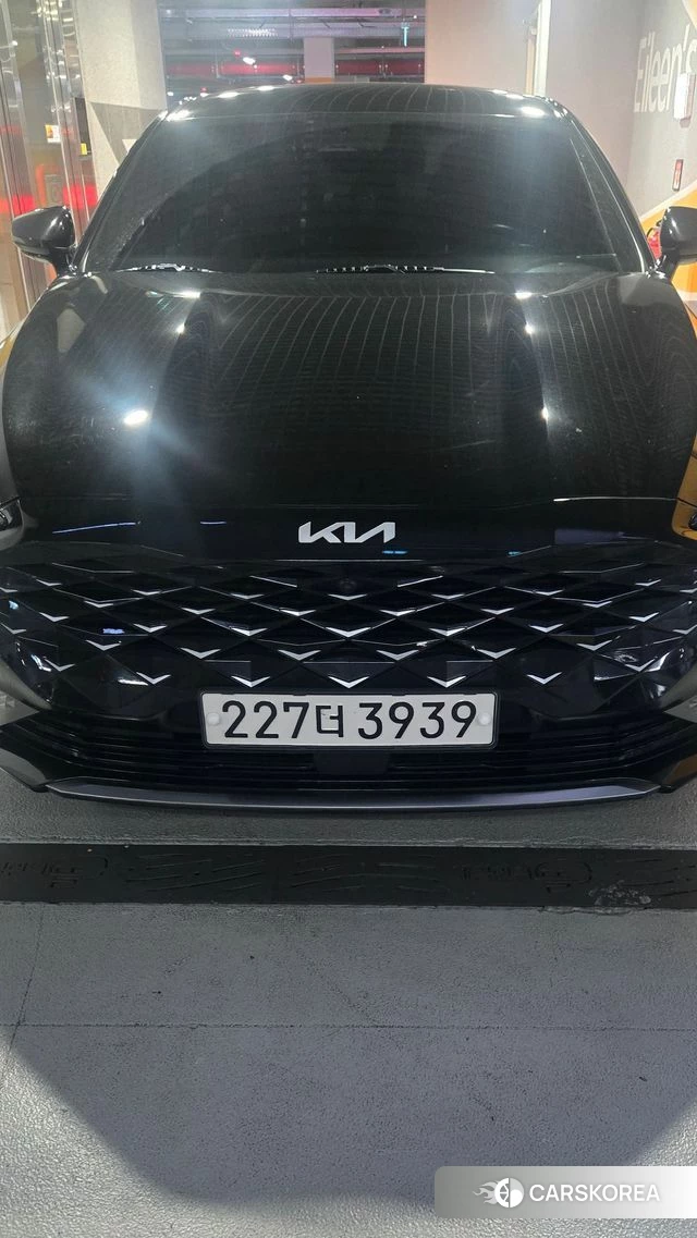 Kia K8 2021 Черный из Кореи