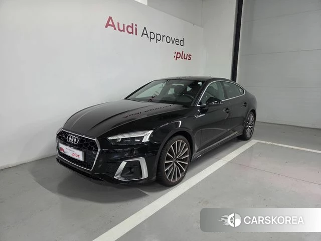 Audi A5 (F5) 2023 Черный из Кореи