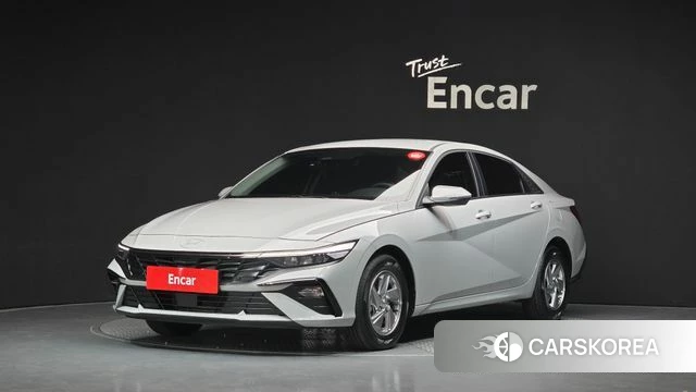 Hyundai The New Avante (CN7) 2025 Серебристо-серый из Кореи
