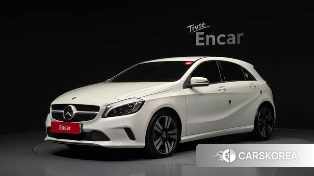 Mercedes-Benz A-Class W176 2018 Белый из Кореи
