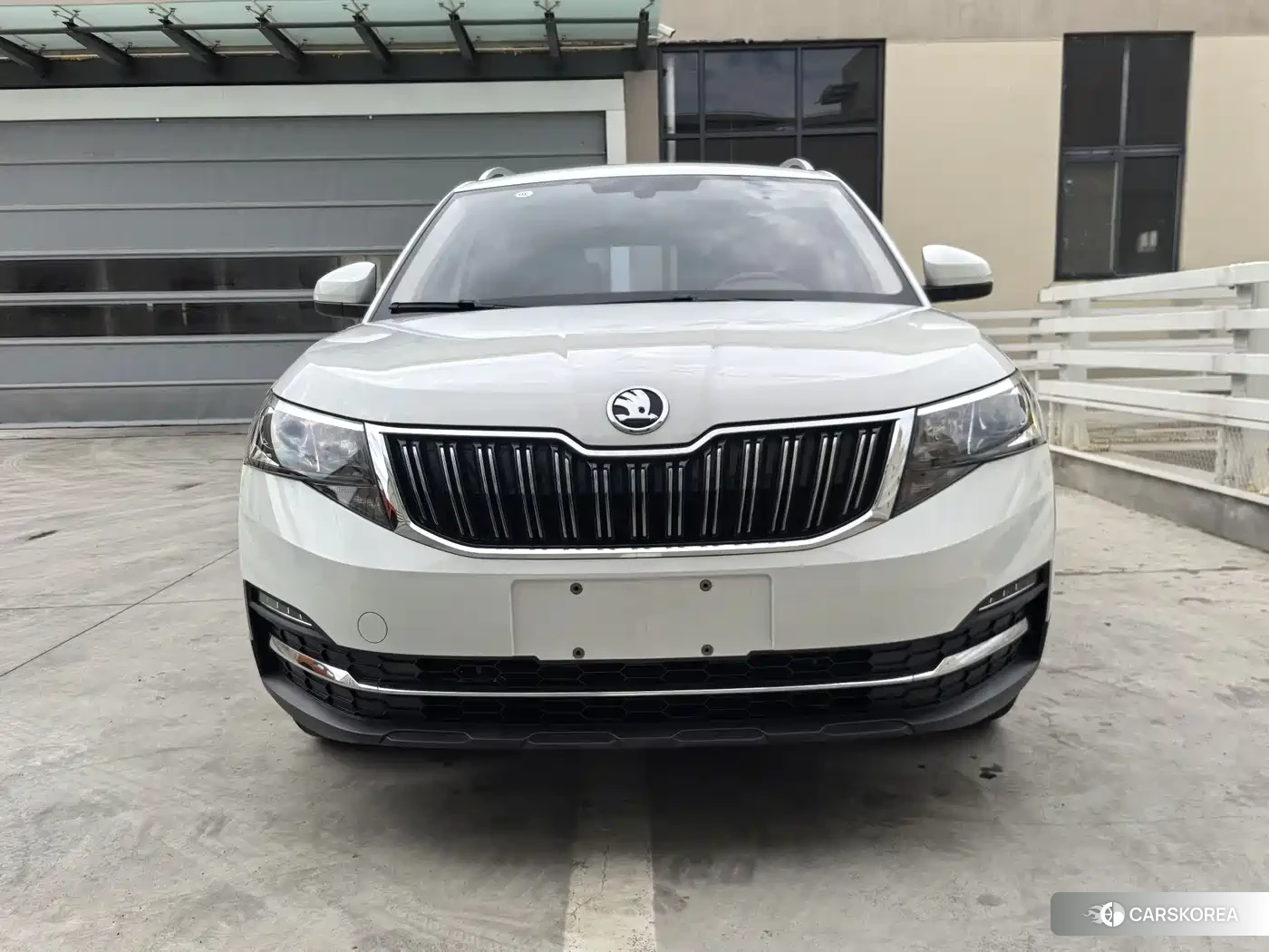 Skoda Kamiq 2023 Белый из Китая