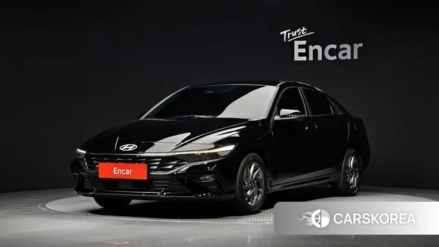 Hyundai The New Avante (CN7) 2024 Черный из Кореи