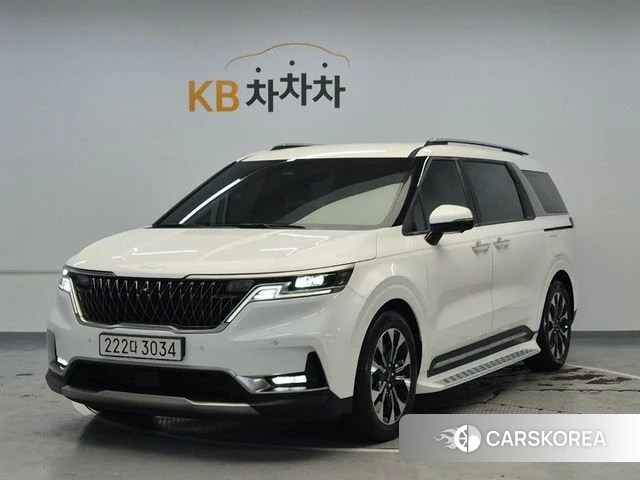 Kia Carnival 4th generation 2021 Белый из Кореи