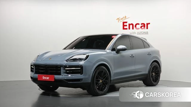 Porsche Cayenne (PO536) 2023 Серый из Кореи