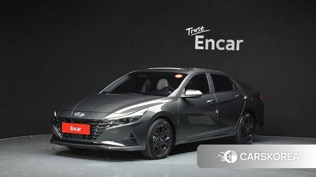 Hyundai Avante (CN7) 2020 Серый из Кореи