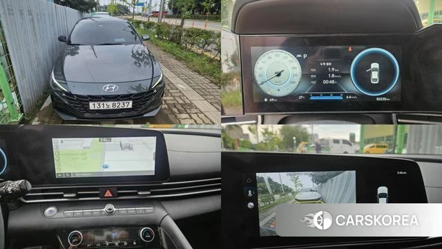 Hyundai Avante (CN7) 2021 Серый из Кореи