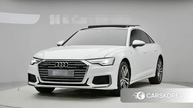 Audi A6 (C8) 2022 Белый из Кореи