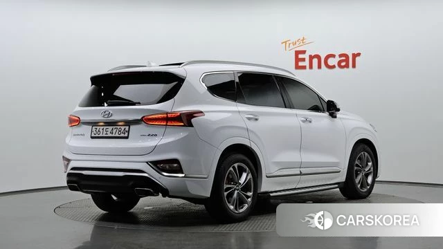 Hyundai Santa Fe TM 2018 Белый из Кореи